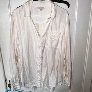 Knox Rose white button down shirt
